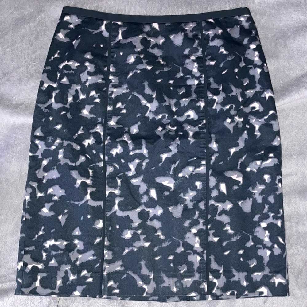 Loft Leopard Pencil Skirt